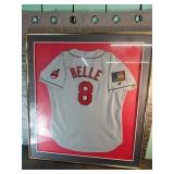 Framed Belle Indians Jersey