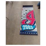 Autographed 80ï¿½27 Banner, 2003 Theme