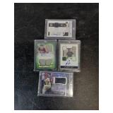 Cleveland Players Autographed Jersey Cards