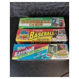 1990-1992 Topps Sealed Baseball Sets