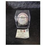 Autographed 2016 World Series Baseball