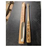 1997 World Series Bat with Silver Coin