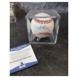 Bradley Zimmer Autographed Baseball