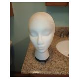 Polystyrene Mannequin Head