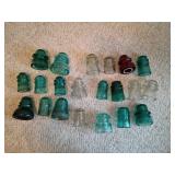 21 Glass Insulators