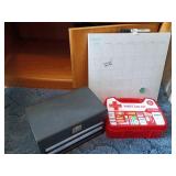First Aid Kit, Planner, and Desk Set