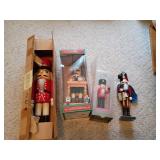 Four Decorative Nutcrackers