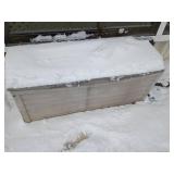 Outdoor Storage Box With Contents