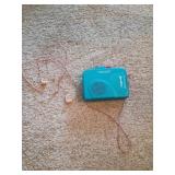Blue Personal Cassette Player