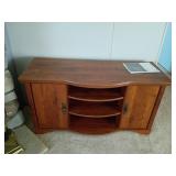 Pressboard Media Console Cabinet
