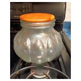 Glass Jar with Wooden Lid