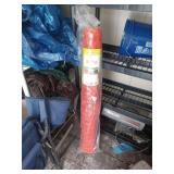 Roll of Orange Safety Netting