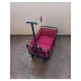 Collapsible Red Utility Wagon