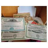 Rail and Corporate Stock Certificates