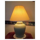 Table Lamp With Textured Base