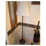 64-Inch Floor Lamp with Metal Base