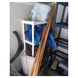 Contents of Corner With Shelves