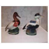 Lord Calvert Canadian Duck Decanters