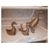 Brass Duck Figures