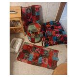 Matching Patchwork Textile Set