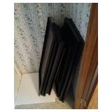 Black Shelves Without Hardware