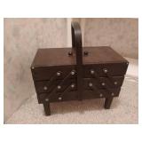 Singer Accordion Sewing Box