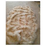Faux Fur Throw Approximately