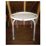 Adjustable Round Shower Stool