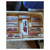 Tyco HO Scale Train Cars Lot