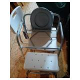 Adjustable Shower Chair with Backrest