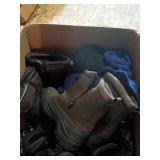 Box with Boots and Accessories