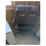 Wooden Storage Cart on Casters