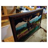 Framed Woven Tapestry 58 x 40