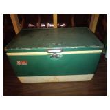 Vintage Coleman Cooler with Accessories