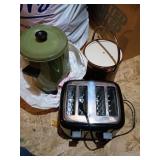 Coffee Maker, Toaster, Ice Bucket