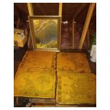 Wooden Maps and Painting