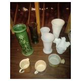 Ceramic and Glass Vases