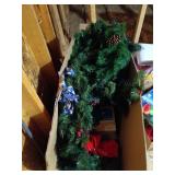 Artificial Christmas Wreaths and Swags