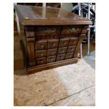 Wooden Storage Cabinet with Drawers