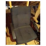 Black Fabric Office Chair
