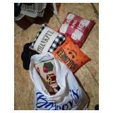 Seasonal Decor Lot with Pillows