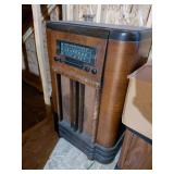 RCA Victor Console Radio Cabinet