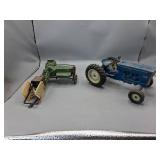 Ertl Diecast Tractor and Baler Set