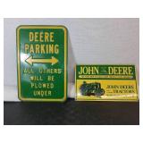 John Deere Metal Sign Lot