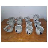 Williamsburg Pottery Ceramic Set