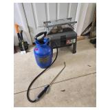 Step Stool, Animal Trap, and Sprayer