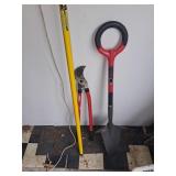 Tree Pruner, Shovel, and Lopper Set