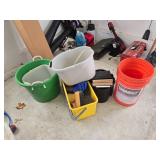 Cleaning Buckets and Tools
