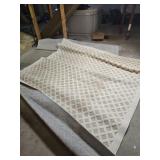 Two 9x11 Worn Area Carpets
