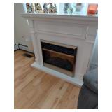Electric Fireplace With Mantel